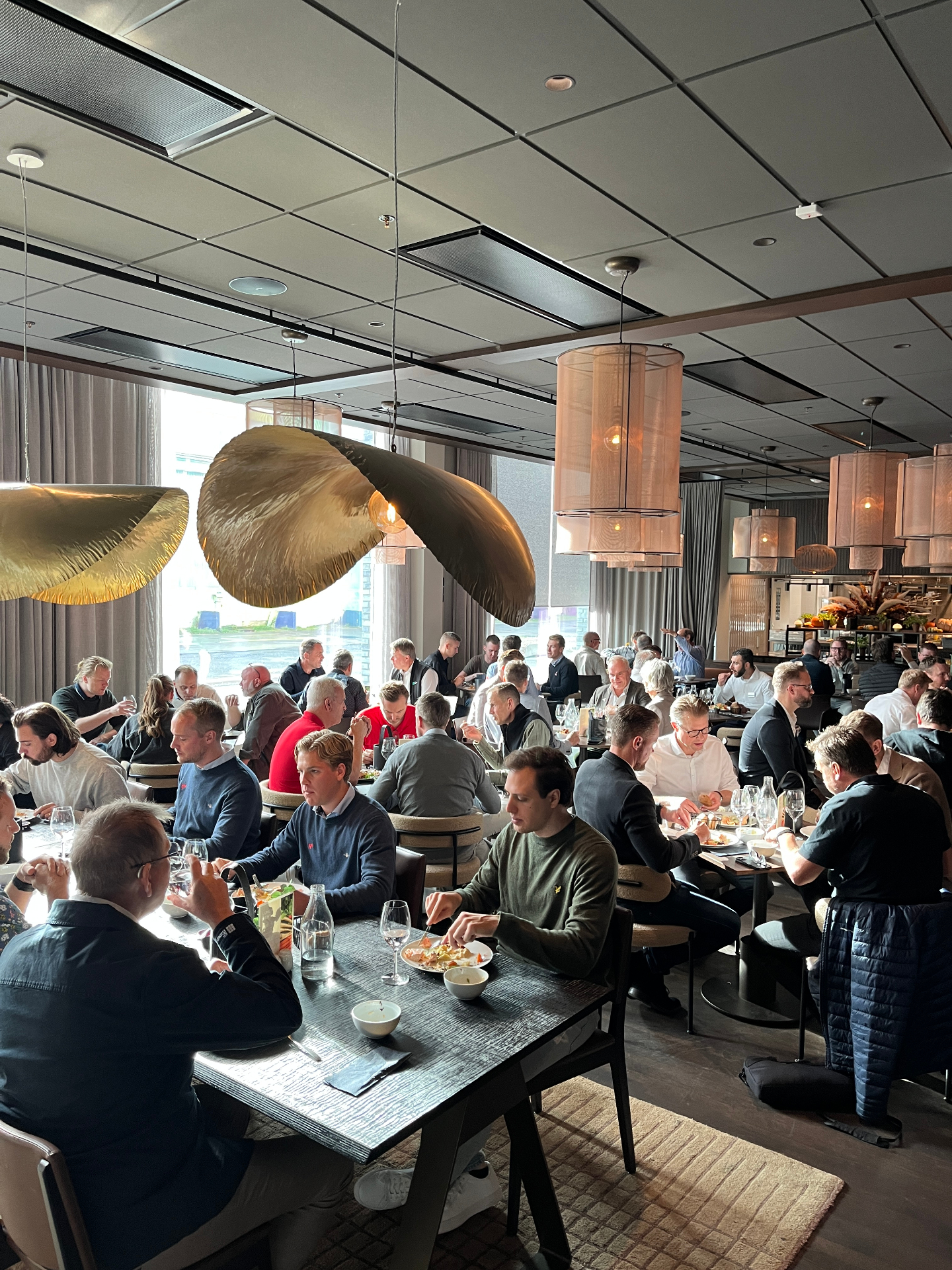 Gemensam lunch från Partner Day 2025